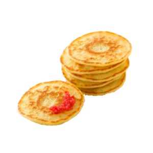 Mini blini limón